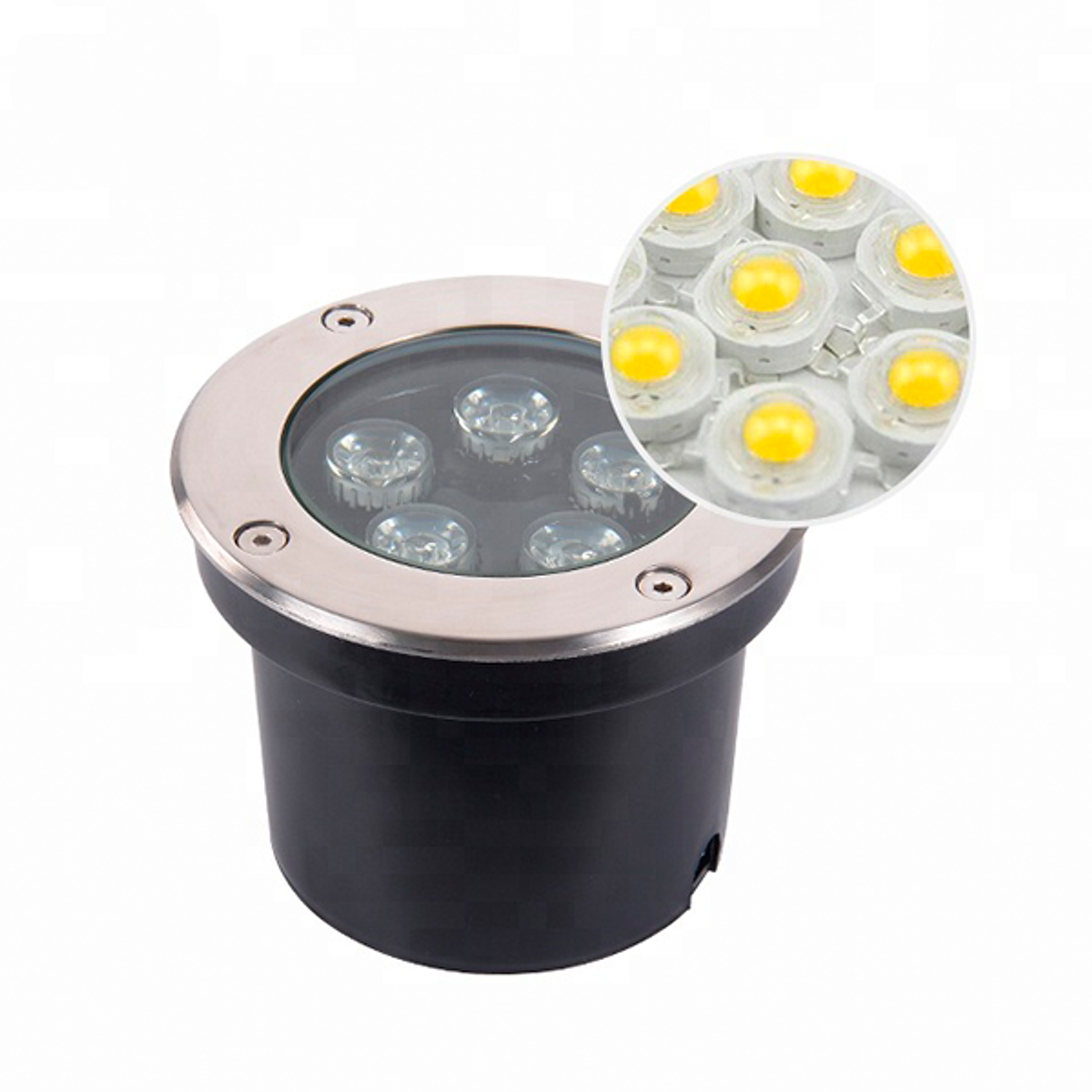 FOCO LED EMBUTIDO EN PISO 5W IP67