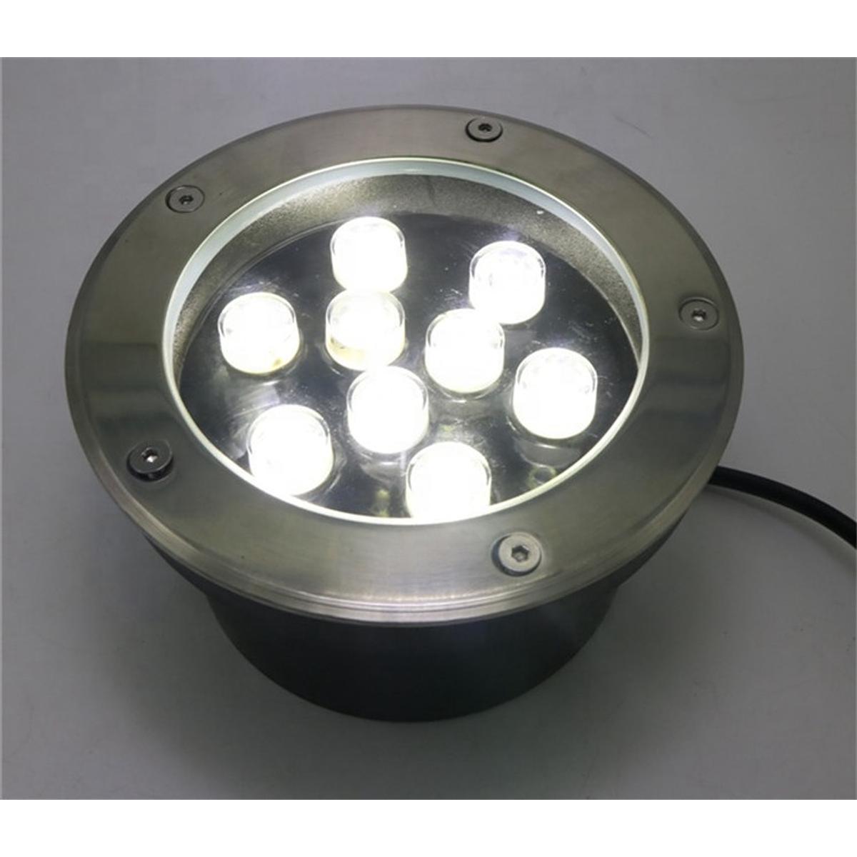 FOCO LED EMBUTIDO EN PISO 9W IP67