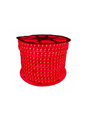 CINTA LED EXTERIOR 14,4W SMD 5730 72LEDs/m 100mt. 220V. ROJO