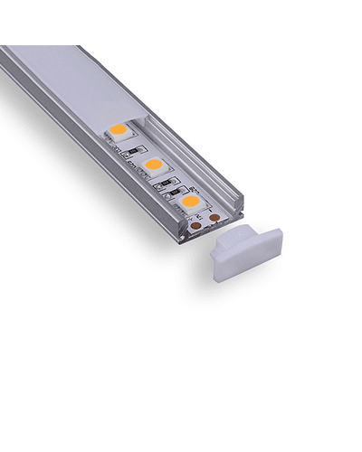 Perfil de Aluminio Sobrepuesto para Cinta LED 3MT