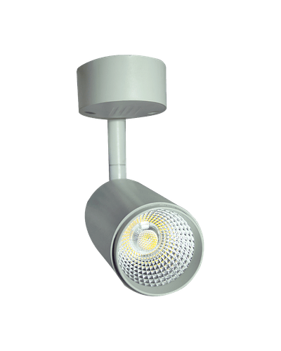 FOCO LED DIRIGIBLE SOBREPUESTO 10W LUZ CÁLIDA IP20