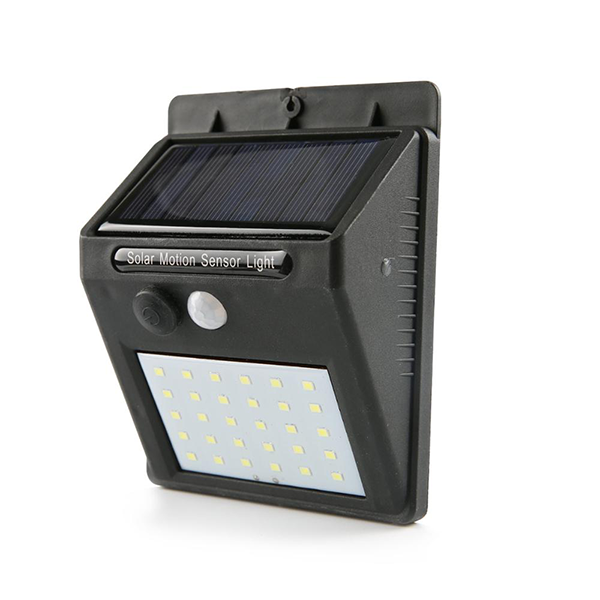 APLIQUE LED SOLAR 5W LUZ FRÍA 500 LM IP65