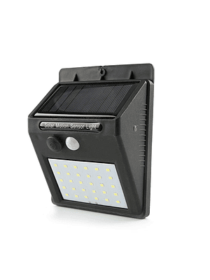 APLIQUE LED SOLAR 5W LUZ FRÍA 500 LM IP65