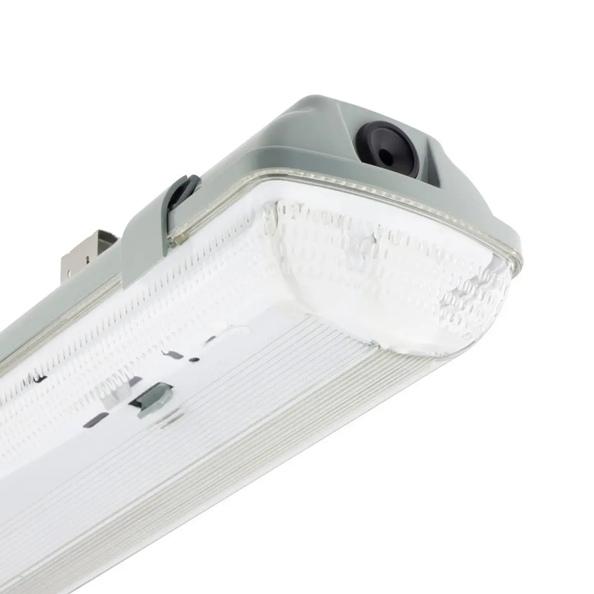 CANOA LED HERMÉTICA 2X9W IP65 IK07 600 MM. PMMA