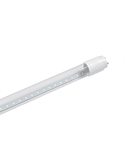 TUBO LED VIDRIO TRANSPARENTE 9W 60CM. 220V 