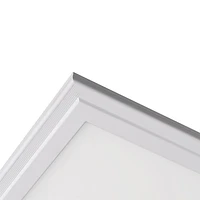 PANEL LED 120X60 CM. 80W PARA CIELO AMERICANO MARCO BLANCO REGULABLE thumbnail 3