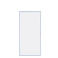 PANEL LED 120X60 CM. 80W PARA CIELO AMERICANO MARCO BLANCO thumbnail 2