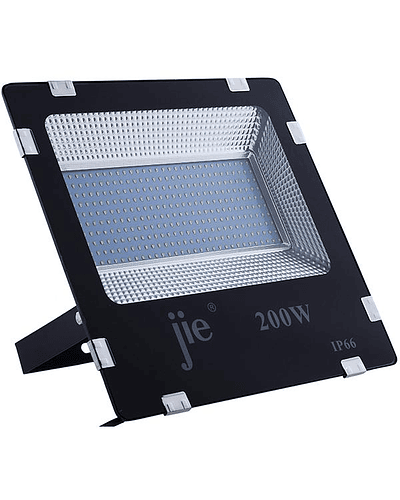 PROYECTOR LED FLAT IP66 NEGRO