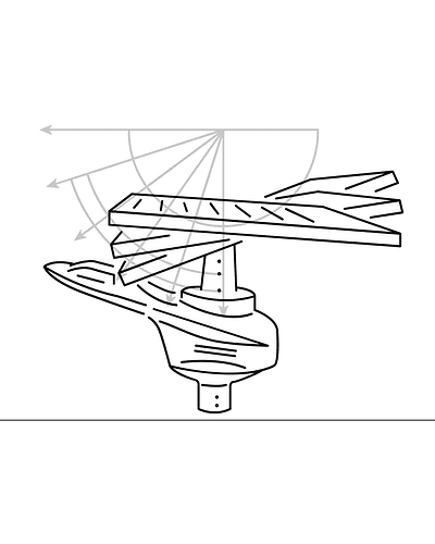 ALUMBRADO PÚBLICO LED SOLAR FLYHAWK 90W LUZ CÁLIDA DS43