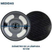 PAGODA LED SOLAR UFO 300W ALL IN ONE thumbnail 5