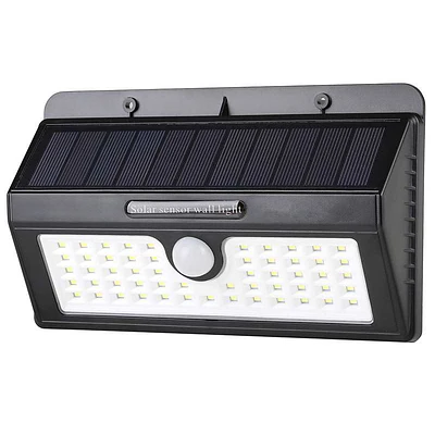 APLIQUE LED SOLAR 10W LUZ FRÍA 500 LM IP65