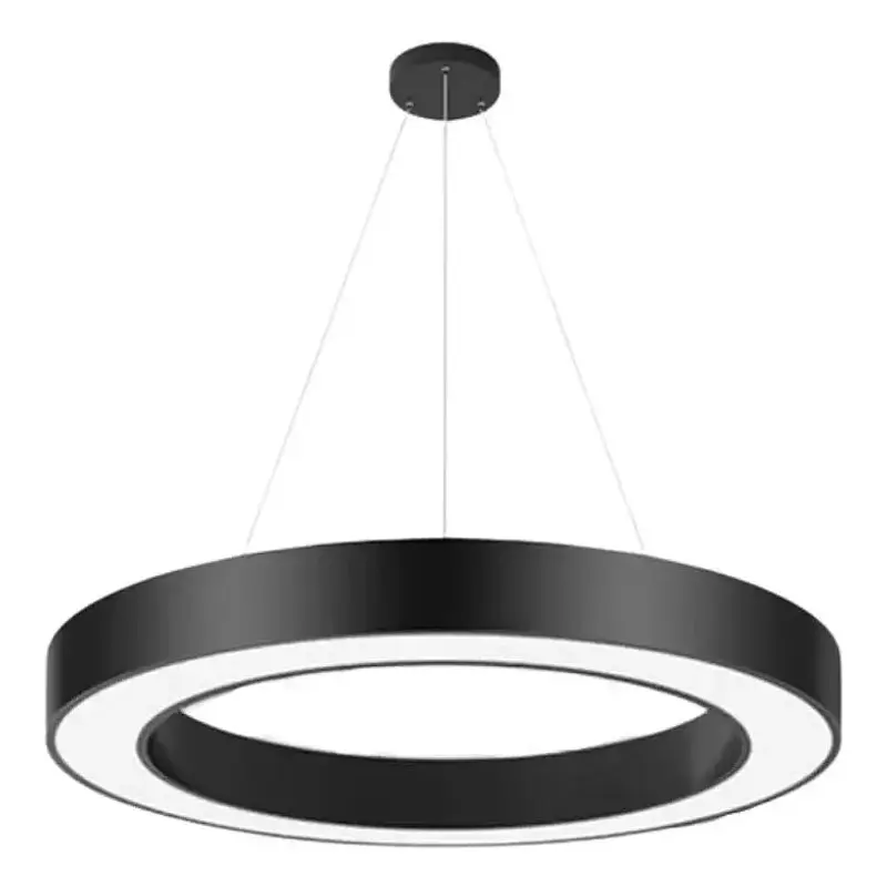 ARO DE LUZ LED COLGANTE 48W IP44 NEGRO imagen 1