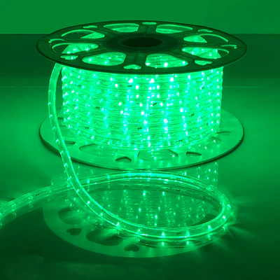 CINTA LED LED EXTERIOR VERDE 14,4W/m 72 LEDs/m IP67 100 mt. 220V
