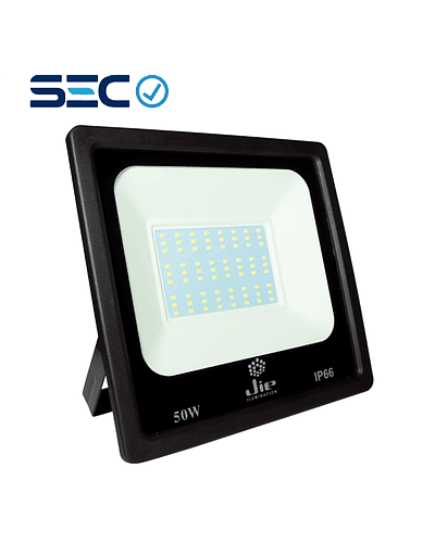 PROYECTOR LED ULTRA THIN 50W IP66 NEGRO 