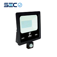 PROYECTOR LED ULTRA THIN SMD 30W IP66 LUZ FRÍA C/ SENSOR DE MOVIMIENTO thumbnail 1