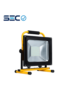 PROYECTOR LED DE EMERGENCIA RECARGABLE SMD 50W IP66