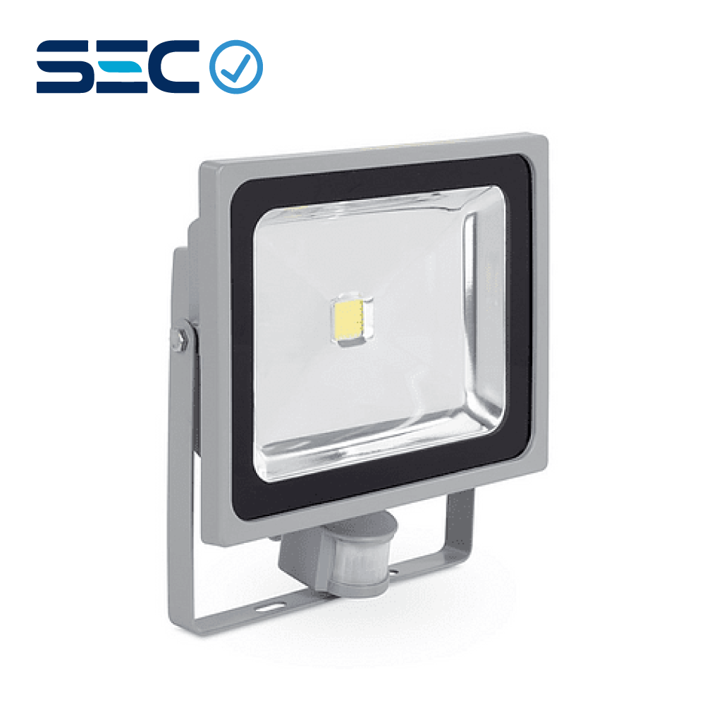 Proyector LED con sensor de movimiento 50w