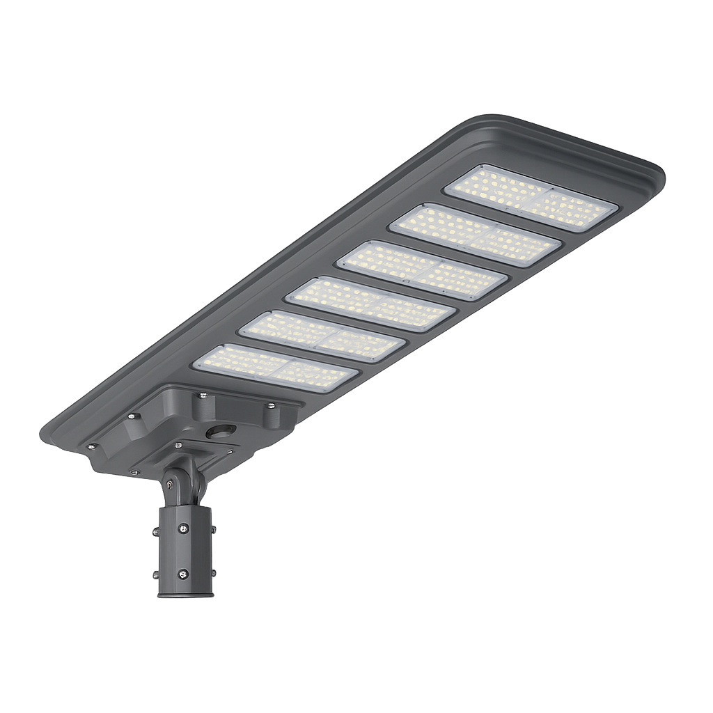 ALUMBRADO PÚBLICO LED SOLAR 600W ALL IN ONE INDUSTRIAL C/ CONTROL REMOTO