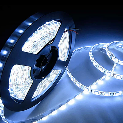 CINTA LED EXTERIOR 14.4W SMD 5050 60LEDs/m 5MT. 12V. LUZ FRÍA