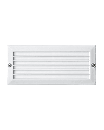 FOCO EXTERIOR EMPOTRADO EN MURO CON REJILLA E27 MAX 60W