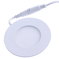 PANEL LED REDONDO EMBUTIDO 3W IP44 thumbnail 1