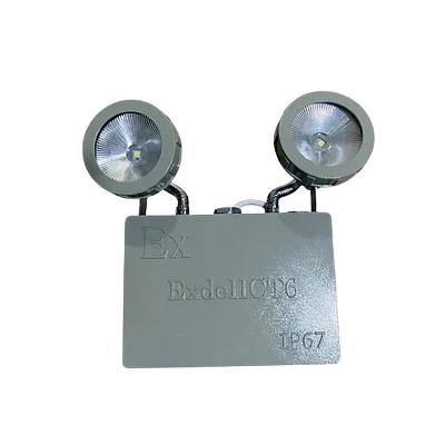 LÁMPARA DE EMERGENCIA LED ANTIEXPLOSIVA 2X3W IP65 IK10