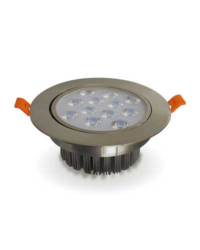 Foco Dicroico LED Embutido SMD 18W Niquel