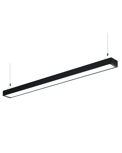 LINEAL LED OFFICE 40W 120 CM. IP20 NEGRO