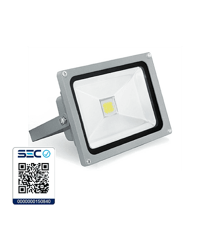 PROYECTOR LED COB 30W GRIS IP65