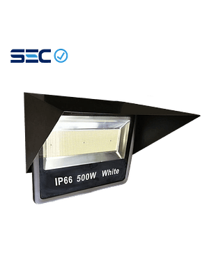 PROYECTOR LED SLIM SMD 500W DS43 LUZ CÁLIDA