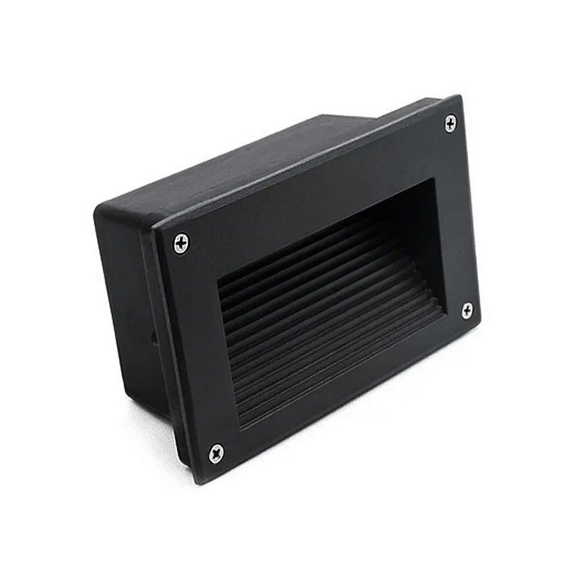 APLIQUE MURO EXTERIOR LED 5W IP65 NEGRO imagen 1