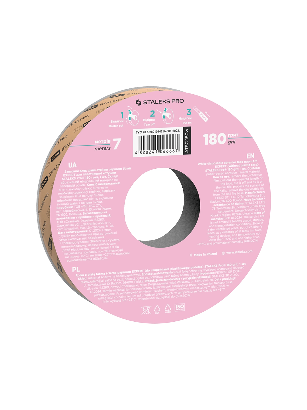 REPUESTO PARA LIMA BOBBINAIL BLANCA STALEKS 4