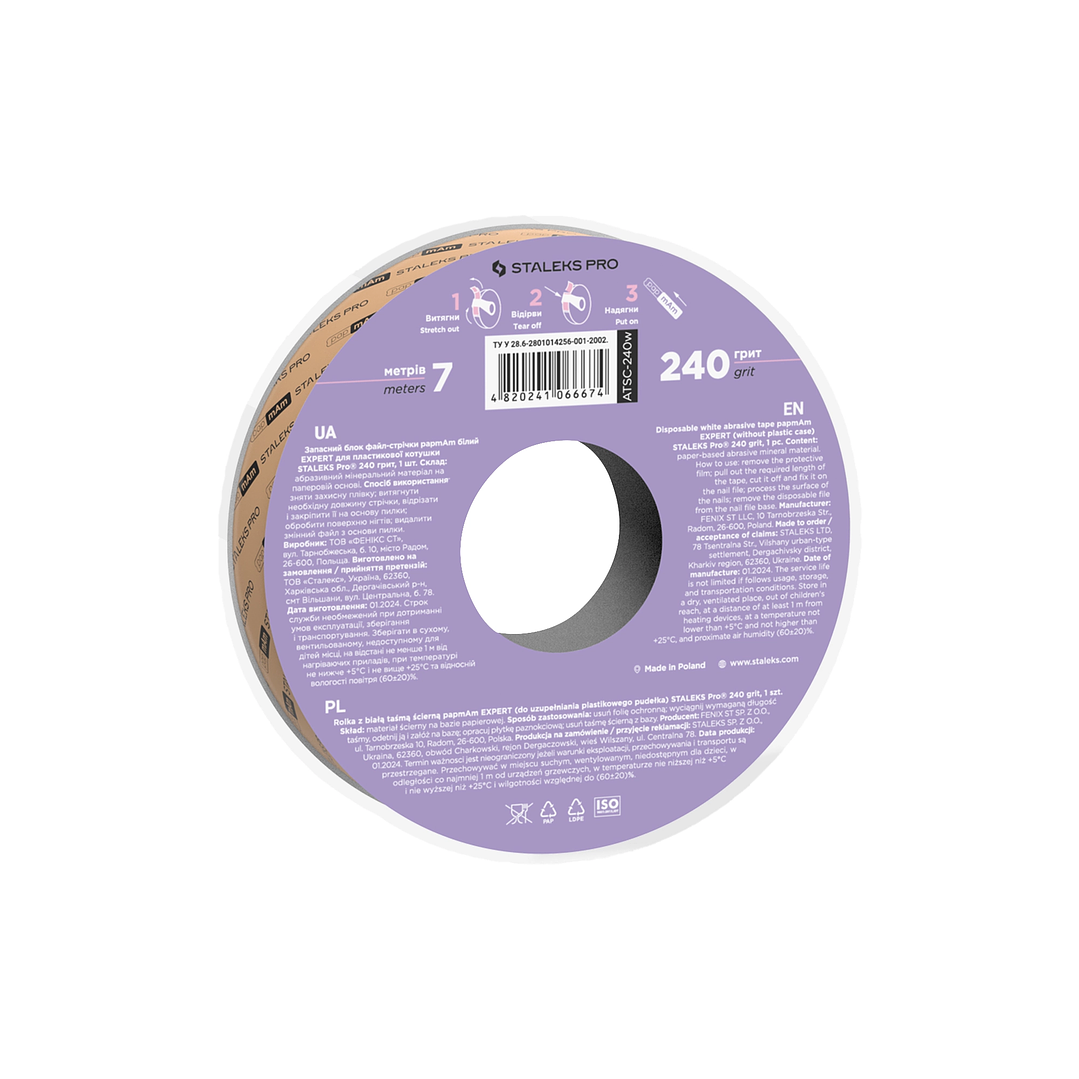 REPUESTO PARA LIMA BOBBINAIL BLANCA STALEKS 6