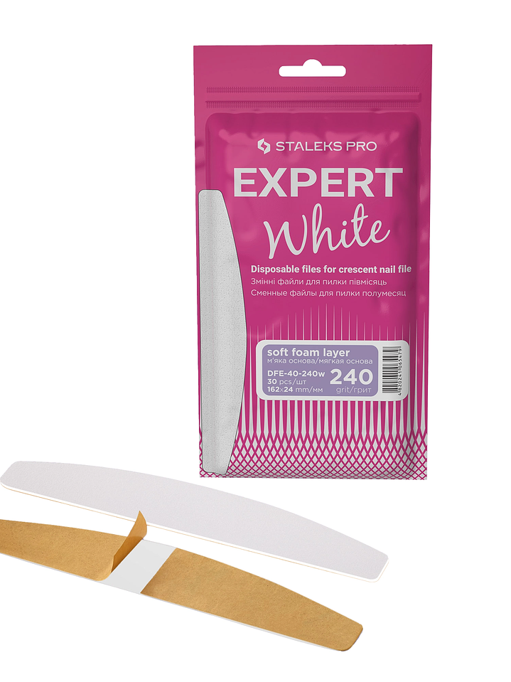 LIMA ADHESIVA REEMPLAZABLE EXPERT 40 STALEKS BLANCA 2