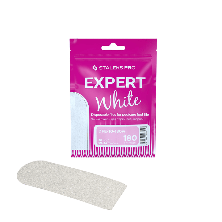 LIMA PEDICURE ADHESIVA REEMPLAZABLE EXPERT 10 WHITE 2
