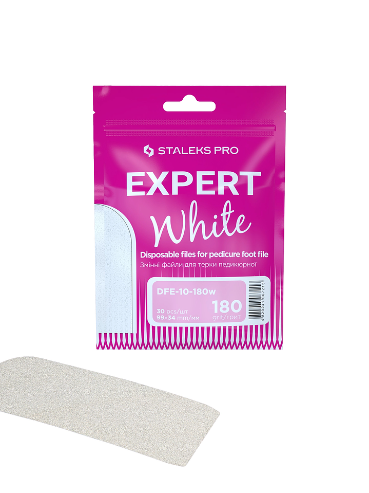 LIMA PEDICURE ADHESIVA REEMPLAZABLE EXPERT 10 WHITE 2