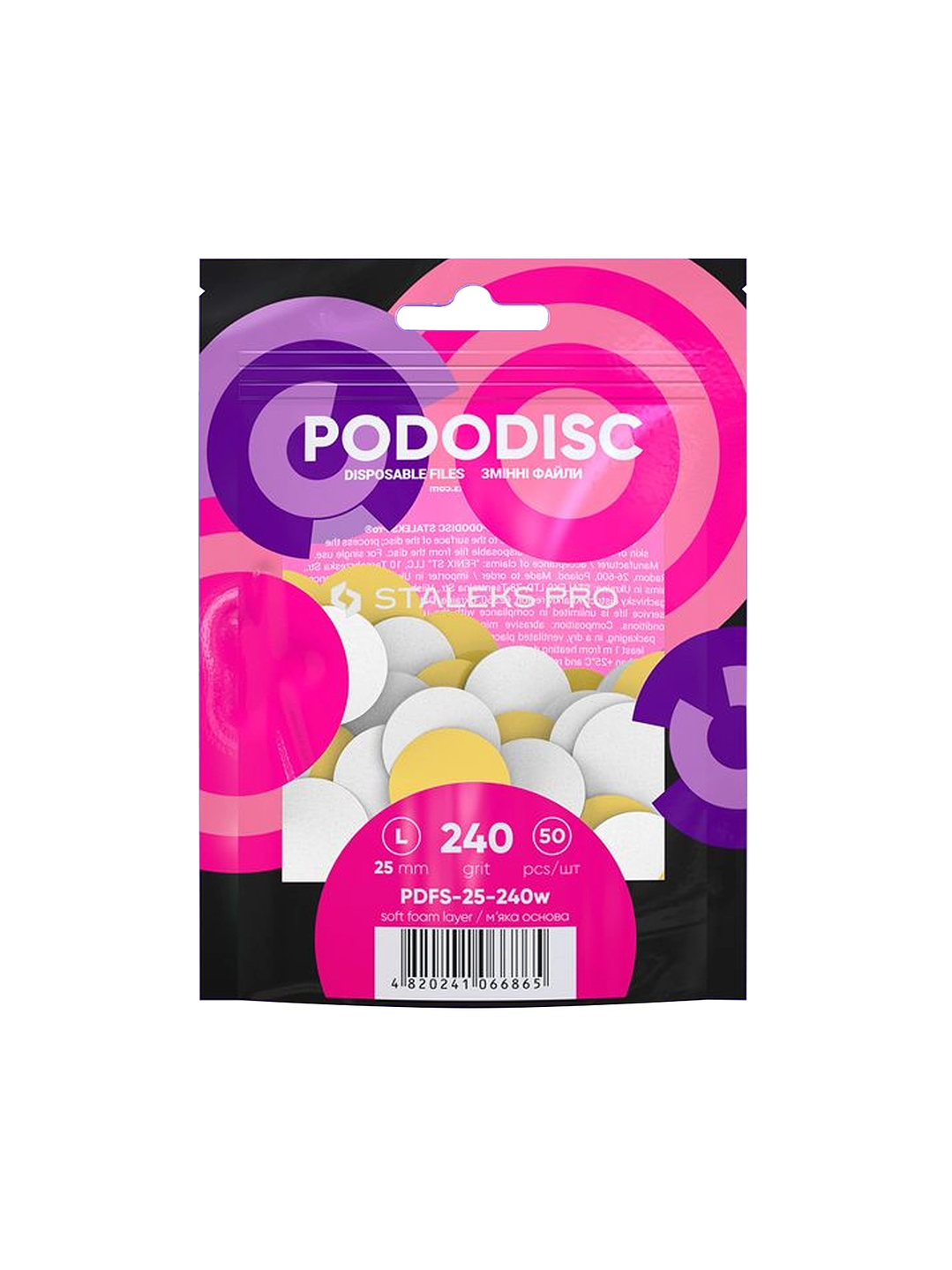 PADS SOFT PARA PODODISC STALEKS PRO “L” (50U)  4