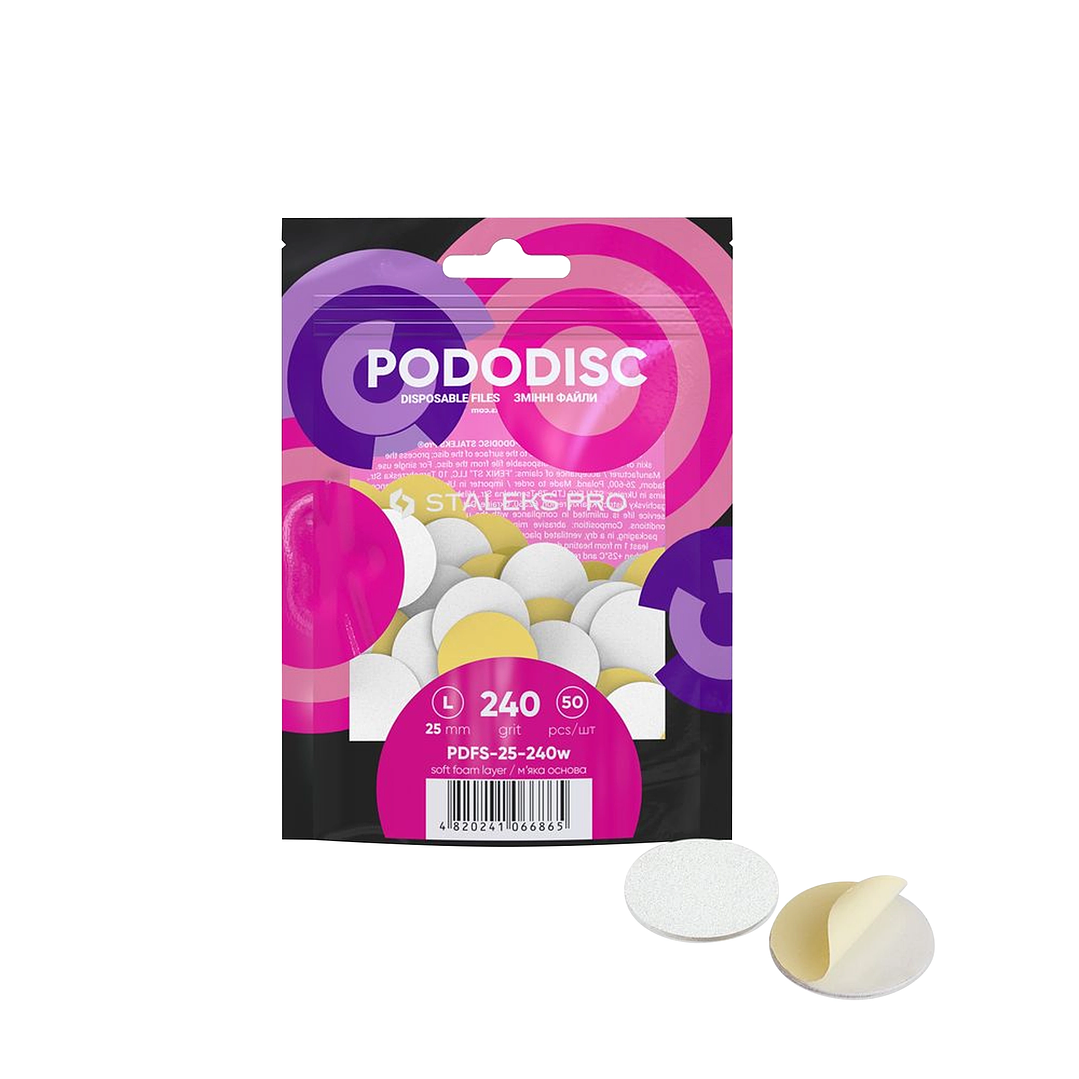PADS SOFT PARA PODODISC STALEKS PRO “L” (50U)  5