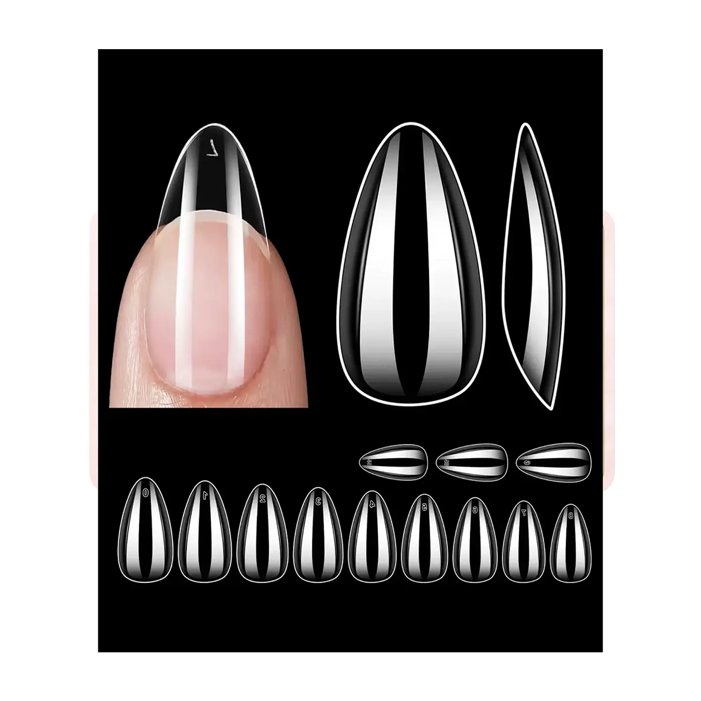 SOFT GEL MEDIUM ALMOND 2