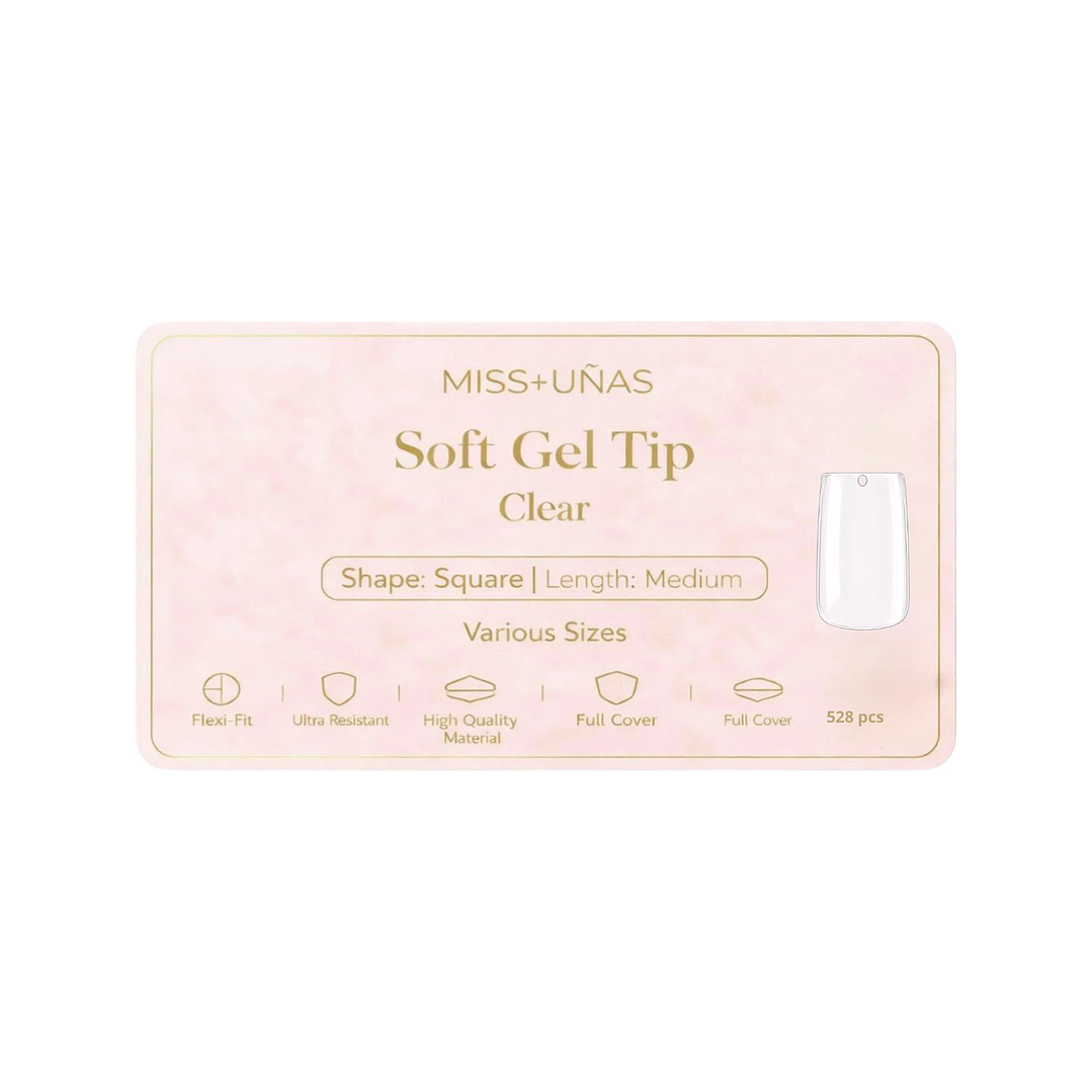 SOFT GEL MEDIUM SQUARE (CLEAR) 1