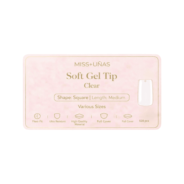 SOFT GEL MEDIUM SQUARE (CLEAR) 1
