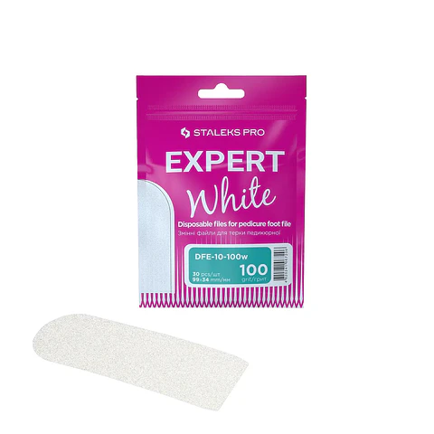 LIMA PEDICURE ADHESIVA REEMPLAZABLE EXPERT 10 WHITE