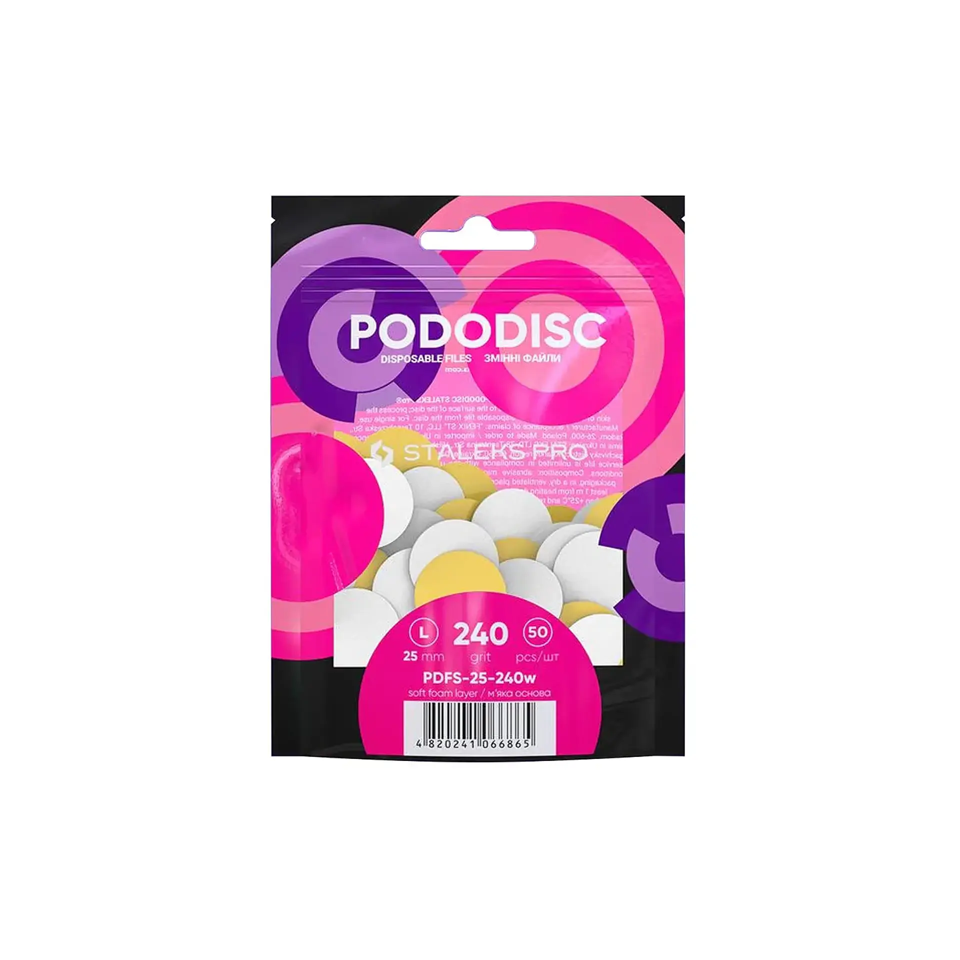 PADS SOFT PARA PODODISC STALEKS PRO “L” (50U) 2