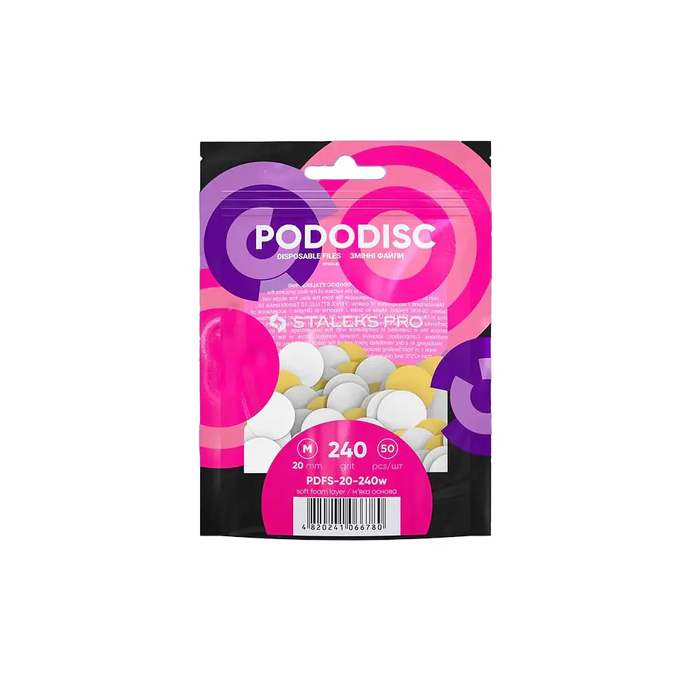PADS SOFT PARA PODODISC STALEKS PRO “M” (50U) 2