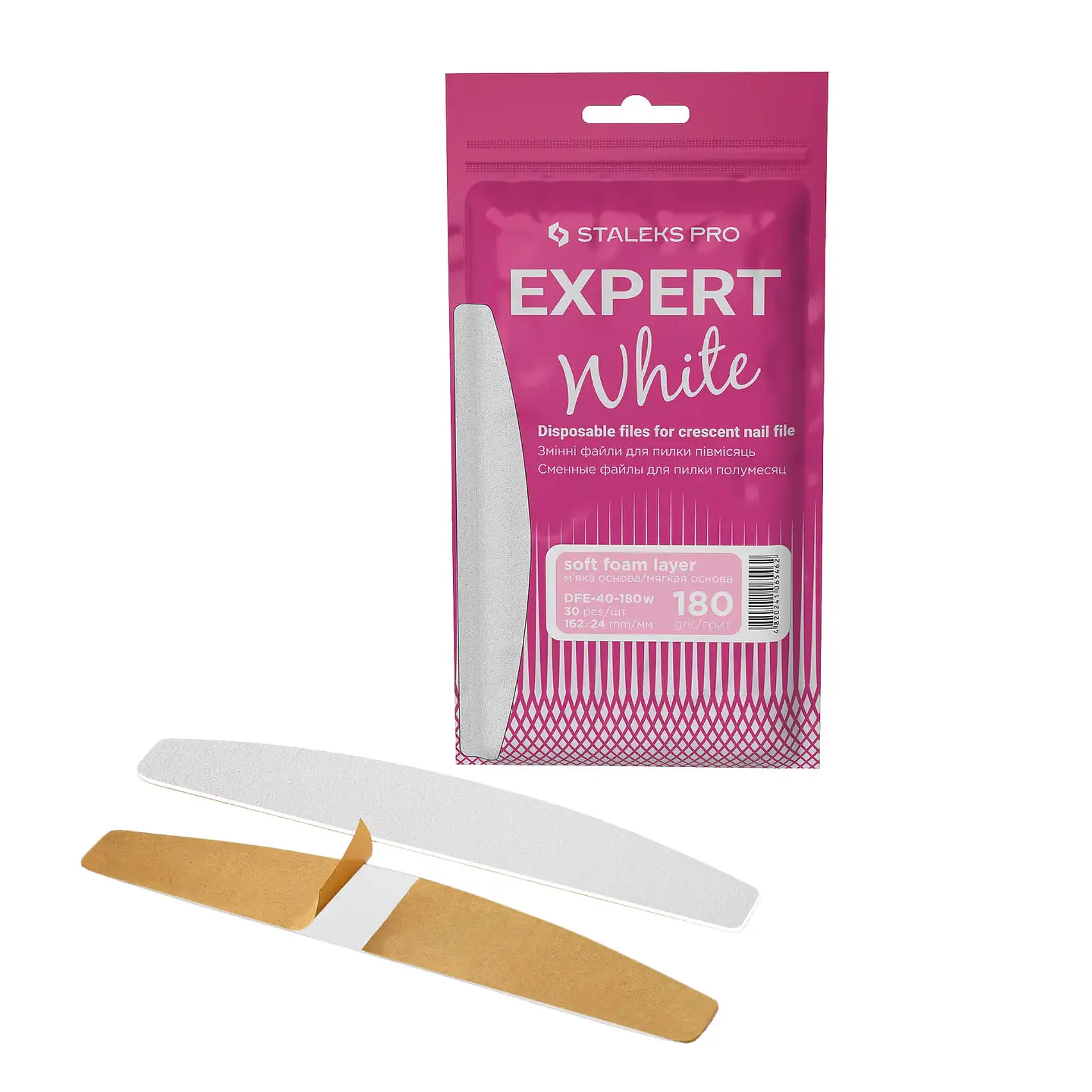 LIMA ADHESIVA REEMPLAZABLE EXPERT 40 STALEKS BLANCA 1