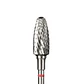 FRESA DE CARBURO ROJA .50 STALEKS PRO - Miniatura 1