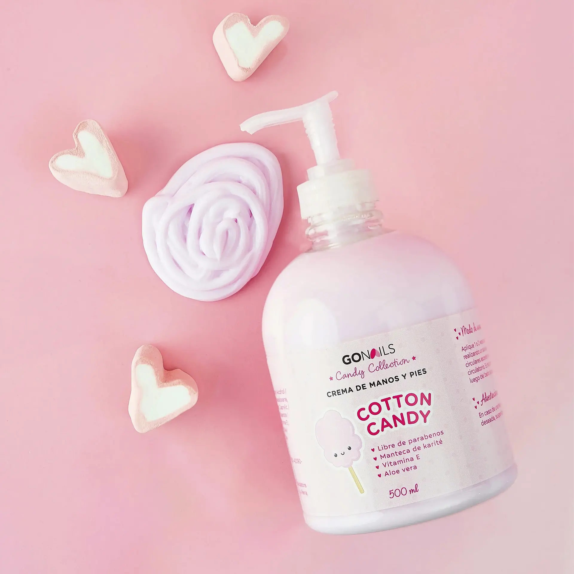 CREMA DE MANOS Y PIES - COTTON CANDY 2