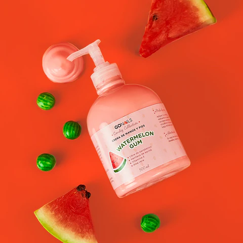 CREMA DE MANOS Y PIES - WATERMELON GUM