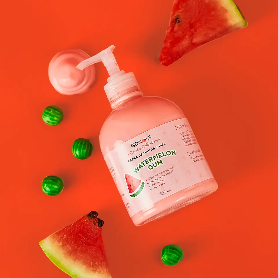 CREMA DE MANOS Y PIES - WATERMELON GUM 2