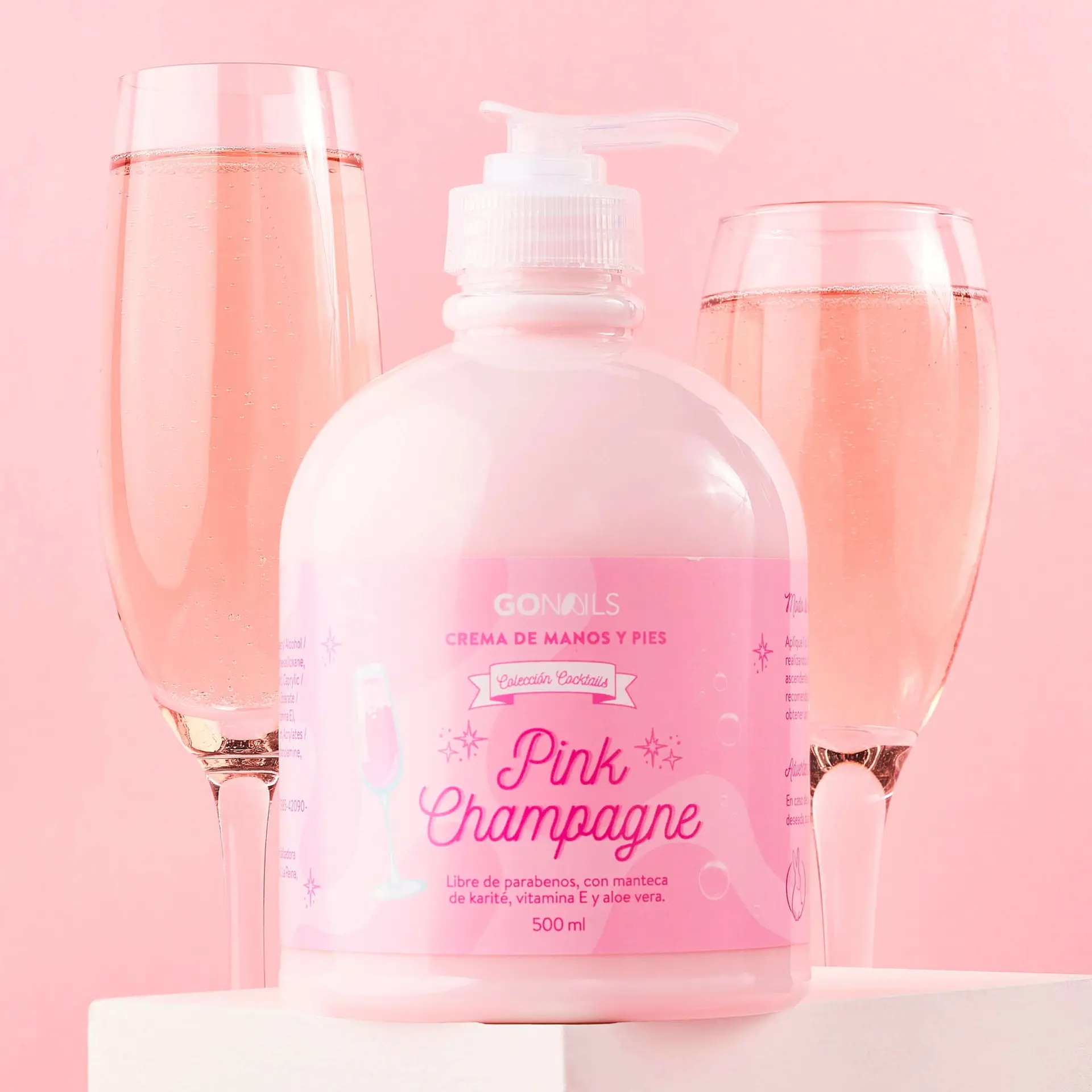 CREMA DE MANOS Y PIES - PINK CHAMPAGNE 1